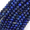 Natural Blue Lapis Lazuli Round Beads 15