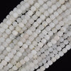 AA Natural Faceted Cube Beads 15.5