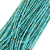 Blue Turquoise Round Beads Gemstone 15