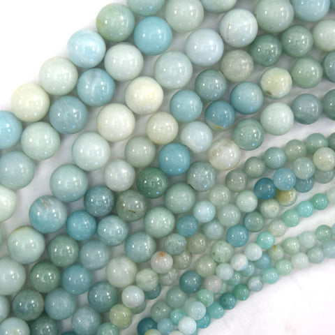 13mm natural multicolor amazonite tube beads 15.5" strand 4x13mm