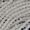 Natural White Selenite Round Beads Gemstone 15
