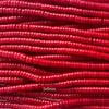 Red Coral Heishi Disc Beads Gemstone 16