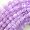 8x12mm Genuine Selenite Drum Barrel Beads Gemstone 15.5