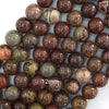 Natural Chohua Jasper Round Beads 15