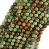 Natural African Green Opal Round Beads Gemstone 15