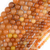 Natural Red Aventurine Round Beads Gemstone 15