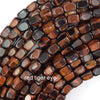 6x9mm Various Gemstones Pebble Nugget Beads 15