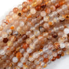 Natural Carnelian Round Beads Gemstone 15