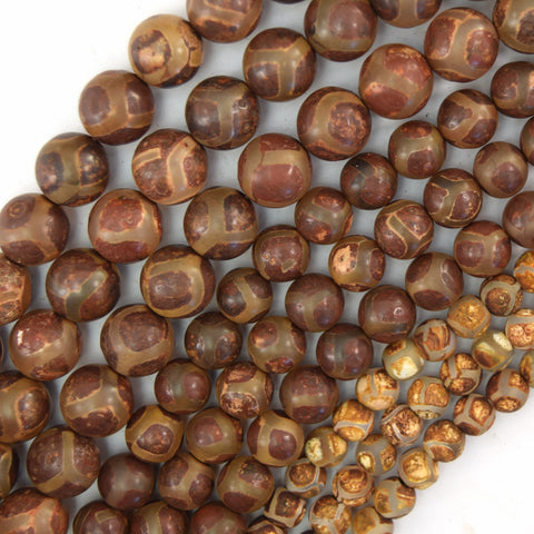 Natural Green Moss Agate Round Beads Gemstone 15" Strand 4mm 6mm 8mm 10mm 12mm