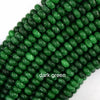 5x8mm Colored Jade Rondelle Button Beads 15
