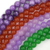 8mm Colored Mountain Jade Round Beads 15