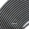1mm Thick Black Hematite Heishi Disc Slice Beads 15.5