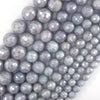Mystic Titanium Faceted Blue Aquamarine Quartz Round Beads15