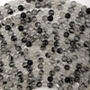 Natural Black Rutilated Quartz Round Beads 15.5