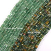 2x4mm Natural Faceted Various Gemstone Rondelle Button Spacer Beads 15