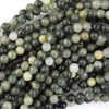 Natural Green Line Jasper Round Beads Gemstone 15