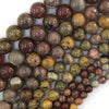 Natural Chohua Jasper Round Beads 15