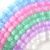 8x12mm Genuine Selenite Drum Barrel Beads Gemstone 15.5