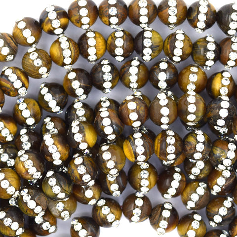 Natural Matte Tiger Eye Round Beads Gemstone 15" Strand 4mm 6mm 8mm 10mm 12mm