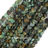 6mm Natural Various Gemstones Heart Beads 15