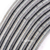 1mm Thick Silver Hematite Heishi Disc Slice Beads 15.5