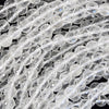 Natural Faceted Clear Crystal Quartz Round Beads 15