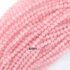 Pink Rose Quartz Round Beads Gemstone 15