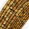 Natural Picture Jasper Heishi Disc Beads Gemstone 15