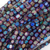 5x7mm Sea Sediment Jasper Pebble Nugget Beads 15