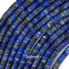 Natural Blue Lapis Lazuli Heishi Disc Beads Gemstone 15