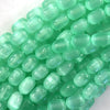 8x12mm Genuine Selenite Drum Barrel Beads Gemstone 15.5
