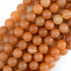 Natural Red Aventurine Round Beads Gemstone 15