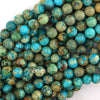Sky Blue Sea Sediment Jasper Round Beads 15.5