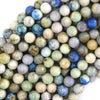 Natural Hackmanite Round Beads Gemstone 15.5