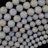 AA Natural Light Blue Chatoyant Celestite Round Beads 15.5