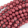 AA Natural Pink Rhodonite Round Beads Gemstone 15