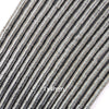 1mm Thick Silver Hematite Heishi Disc Slice Beads 15.5