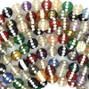 Multi Stones Round Beads With Rhinestone inlaid 15
