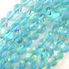 Sky Blue Mystic Aura Quartz Round Beads Gemstone 15