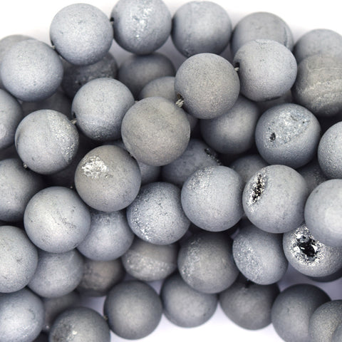 Natural Green Moss Agate Round Beads Gemstone 15" Strand 4mm 6mm 8mm 10mm 12mm