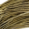 Pyrite Colored Hematite Heishi Disc Beads Gemstone 15.5