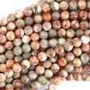 Natural Red Spider Web Jasper Round Beads Gemstone 15