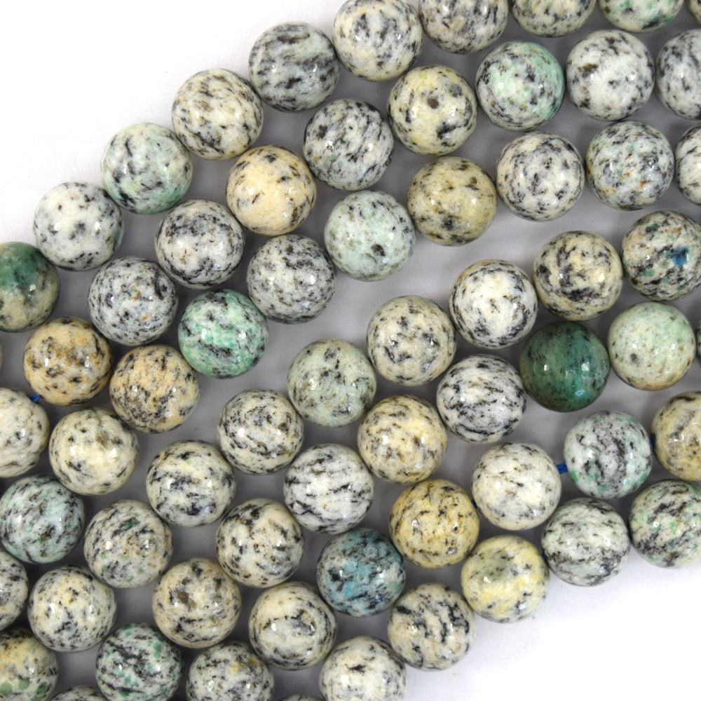 Natural K2 Jasper Round Beads Gemstone 15.5" Strand 4mm 6mm 8mm 10mm 12mm