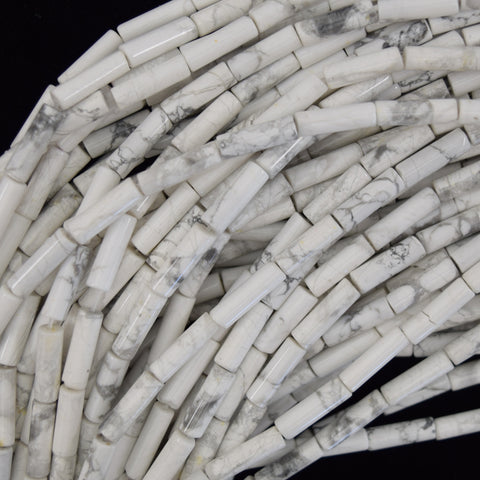 Star Cut Faceted White Howlite Round Beads 15" Strand 6mm 8mm 10mm Diamond Cut