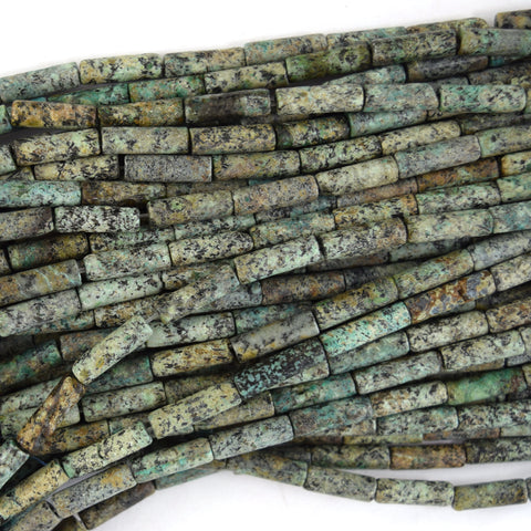 22mm - 30mm green turquoise freeform slab slice nugget beads 15.5" strand