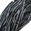 13mm natural hematite tube beads 15.5