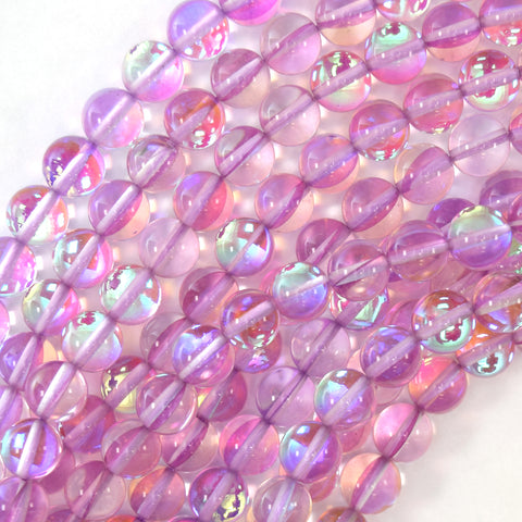 4mm natural clear crystal quartz heishi disc beads 15.5" strand