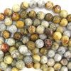 Natural Crazy Lace Agate Round Beads Gemstone 15
