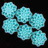 15mm synthetic coral chrysanthemum flower beads 15