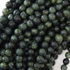 Natural Green Kambaba Jasper Round Beads 15